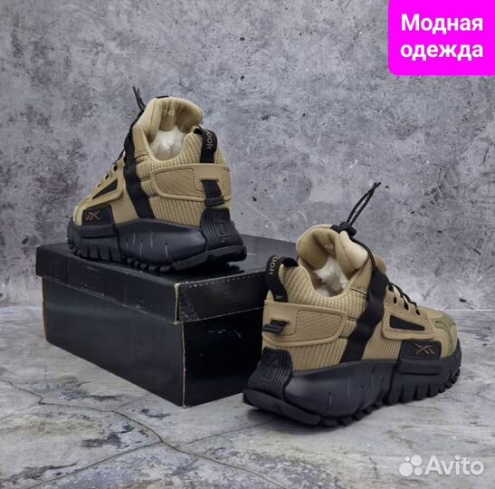 Мужские зимние кроссовки с мехом reebok