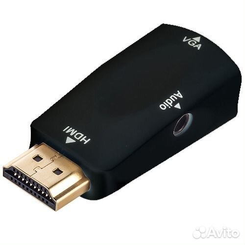 Конвертер преобразователь Hdmi в VGA (D-SUB)