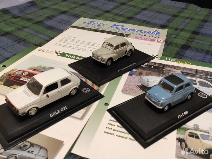 Модели иностранных автомобилей 1/43