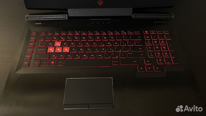 Игровой ноутбук HP omen 17