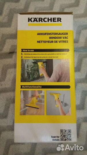 Новый Стеклоочиститель karcher KWI 1 Италия