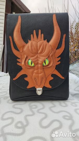 Рюкзак кожаный 