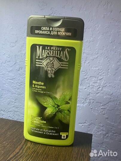 LE petit marseillais Шампунь-гель Мята и лайм, 650