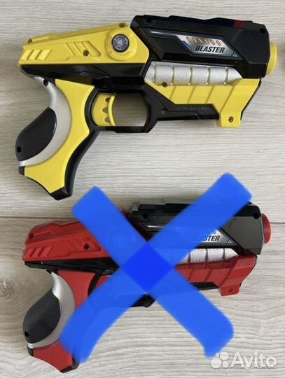 Пистолет/бластер с мягкими пулями