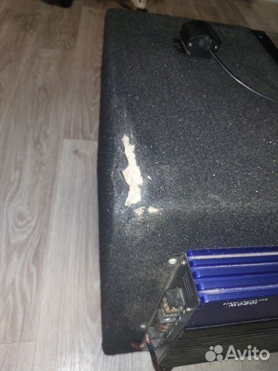 Сабвуфер JBL GT-12BP + усилитель Kicx AP1000D