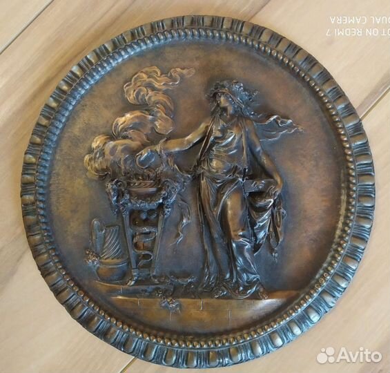 Гальванопластика редкая, панно