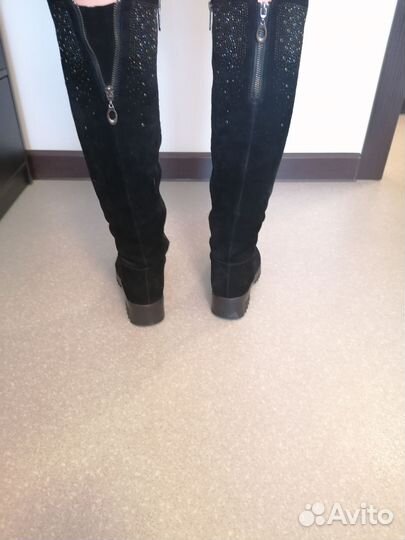 Сапоги женские зимние натуральная кожа 36 размер