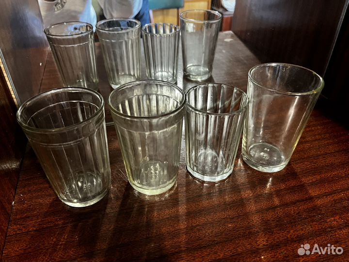Стаканы граненые СССР