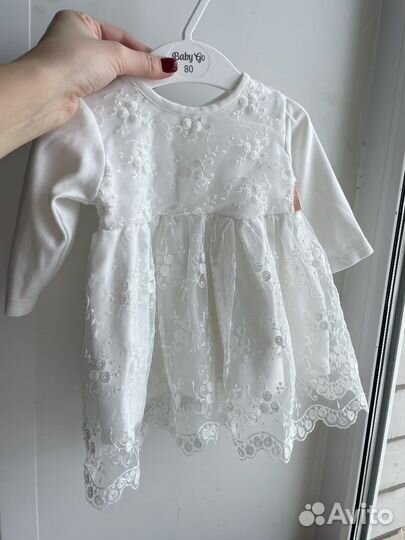 Платье для девочки 74