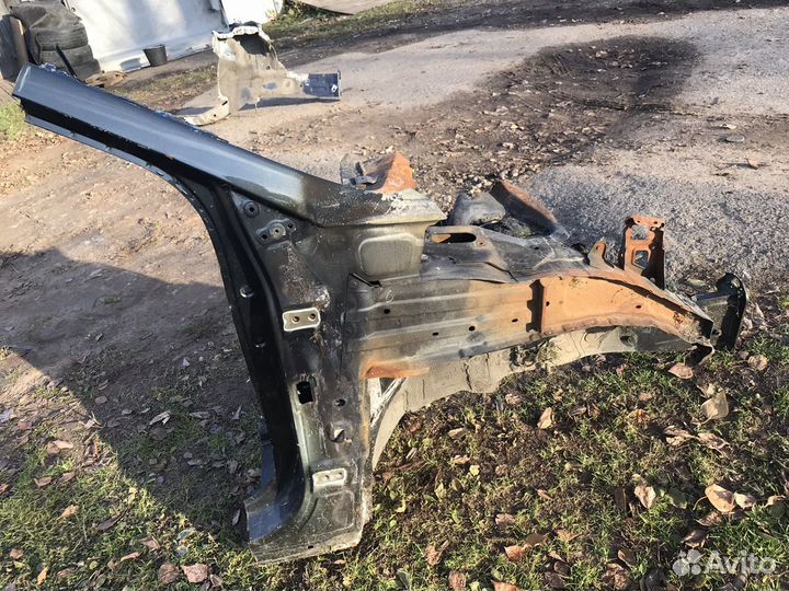 Лонжерон передний правый hyundai santa fe 3