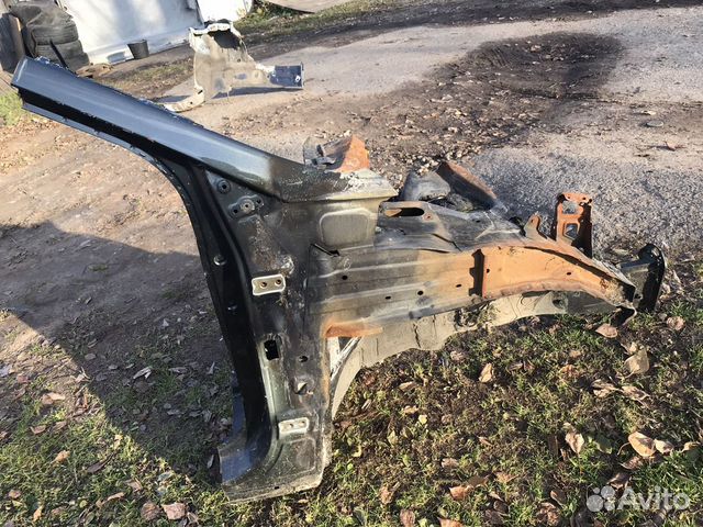 Лонжерон передний правый hyundai santa fe 3