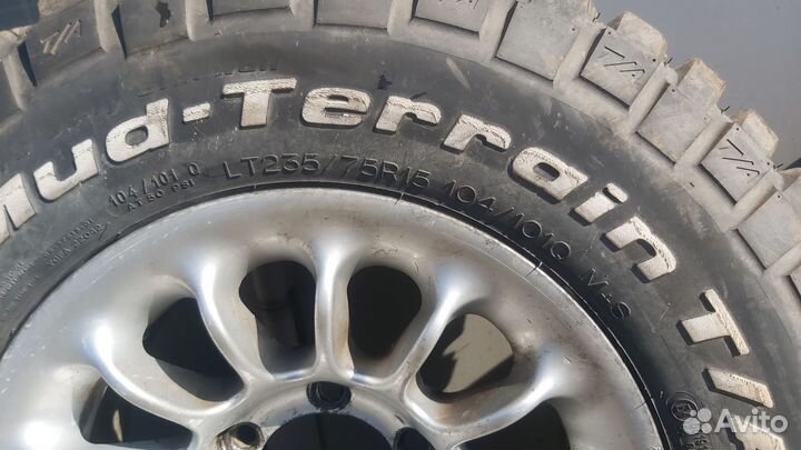 Диски колесные с резиной Pajero 2 235/75 R15