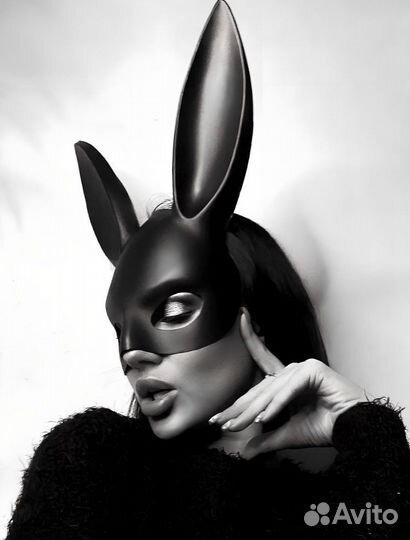 Маски кролика для фотосессии и праздника