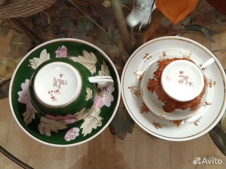 Чайный сервиз вербилки СССР