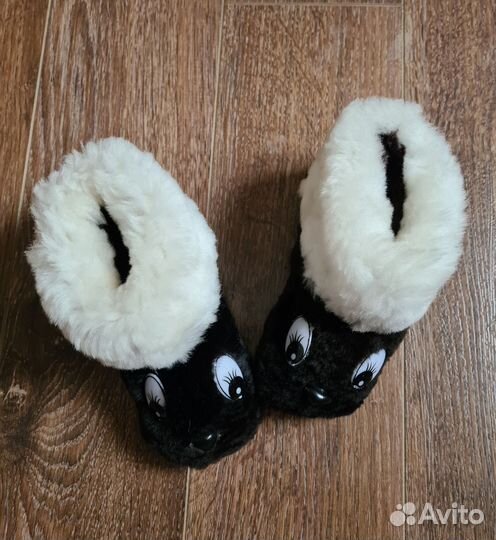 Пинетки меховые из овчины