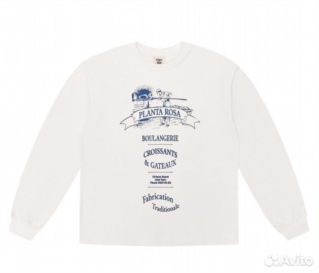 Planta rosa лонгслив