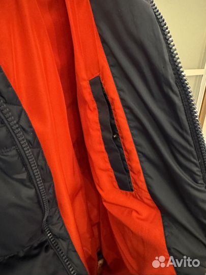 Мужская зимняя куртка удлиненная tommy