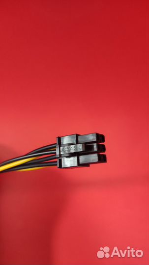 Кабель переходник 6-pin molex для видеокарты