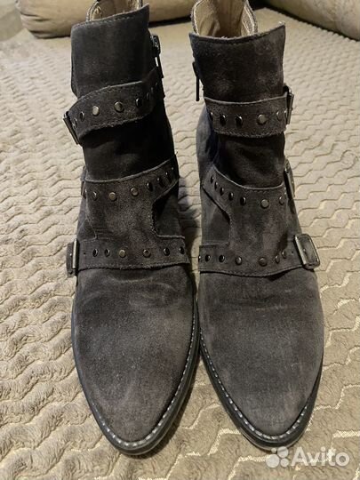 Ботильоны женские 41 размер нат. замша