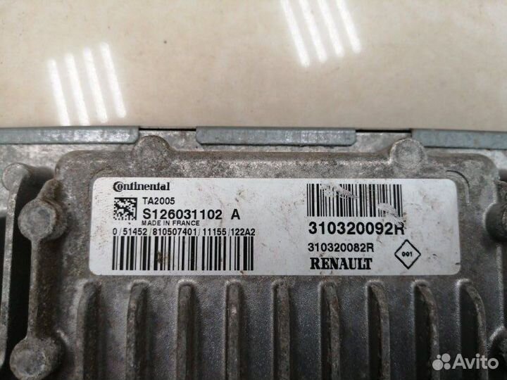 Блок управления АКПП Renault Fluence седан K4MW839