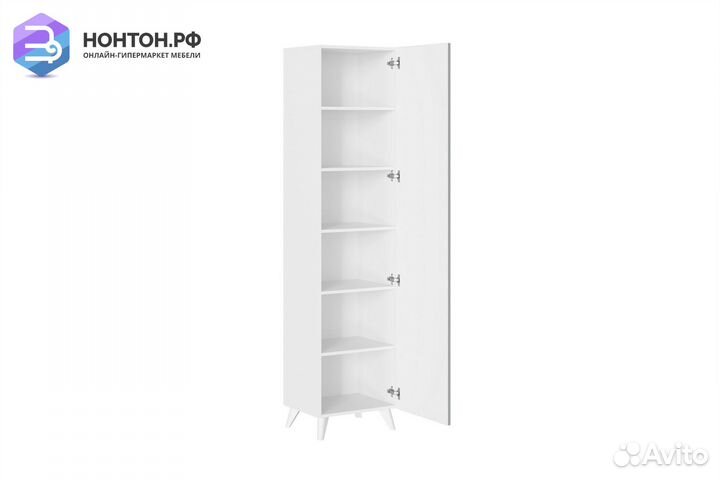 Пенал Кубо белый / грин грей софт