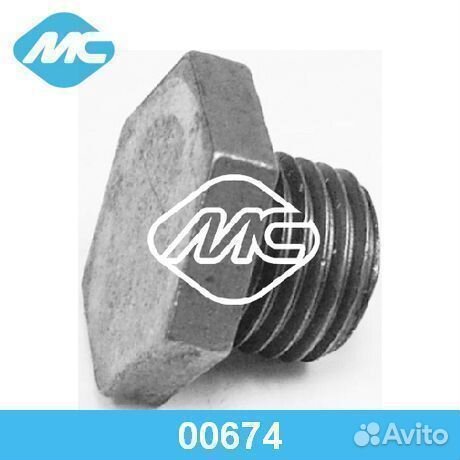 Резьбовая пробка 00674 metalcaucho