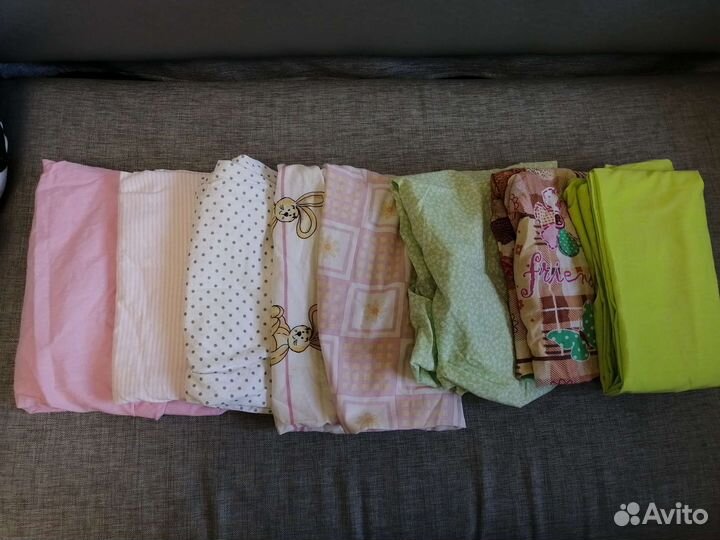 Простыни на резинке 120х60, наматрасник