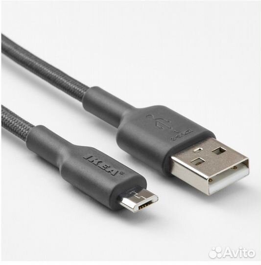 Кабель IKEA lillhult USB A - USB-micro новый