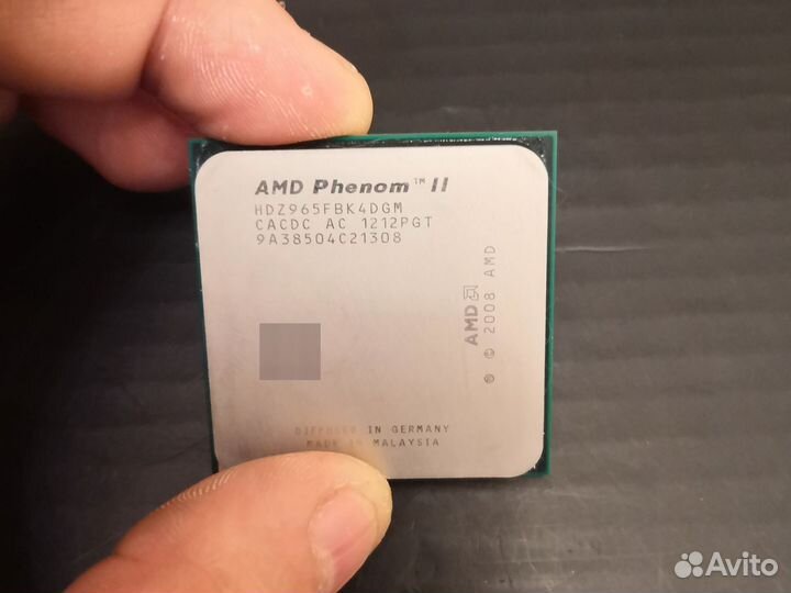 AMD Phenom II X4 965 Black Edition 3,4 ггц. AM3