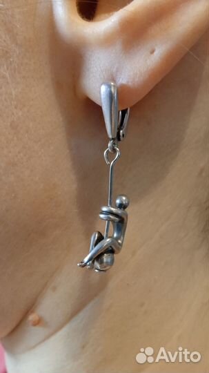 Дизайнерские серьги