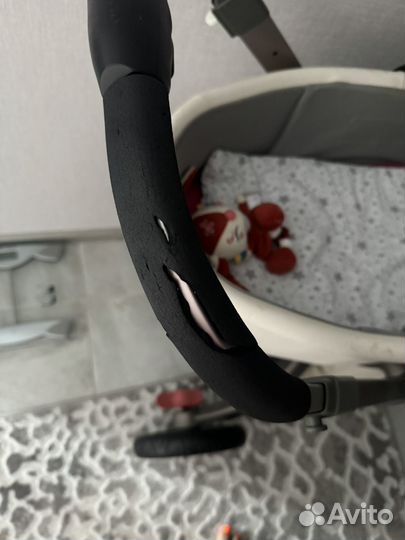 Коляска hot mom 2 в 1 белая