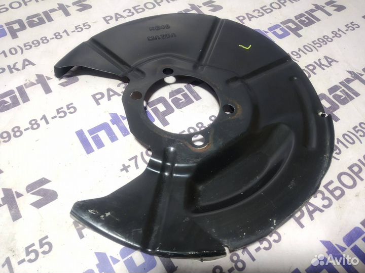 Кожух пыльник тормозного диска задний Mazda 3 BM