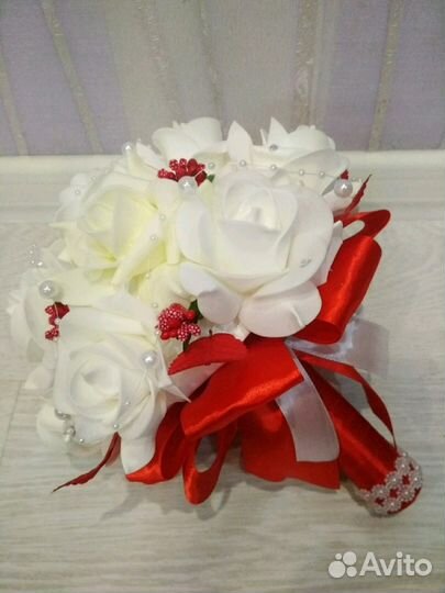 Свадебный букет подарок свадьба аксессуары