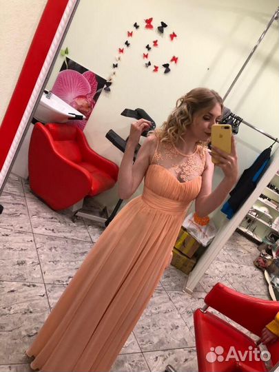 Вечернее платье в пол