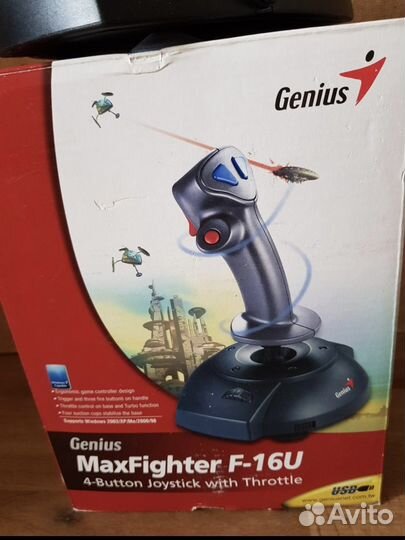 Джойстик Genius MaxFighter F-16U