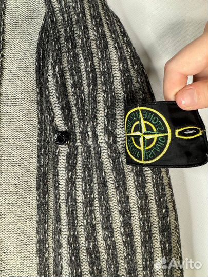 Свитер на молнии stone island винтаж