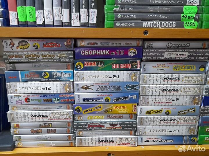 Картриджы для Nintendo switch- Game boy advance