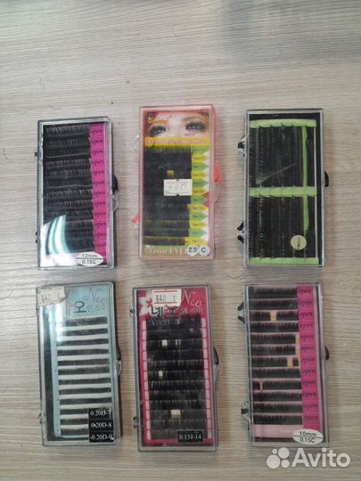 Материалы для наращивания ресниц