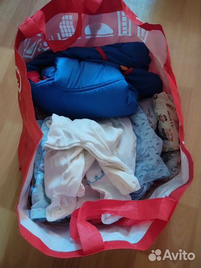 Вещи пакетом на мальчика от 3 до 6 мес