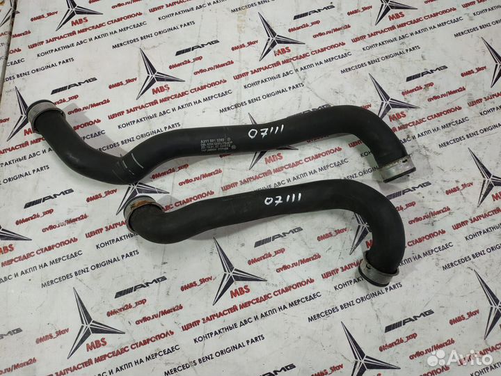 Патрубок охлаждения m642 w211 Mercedes