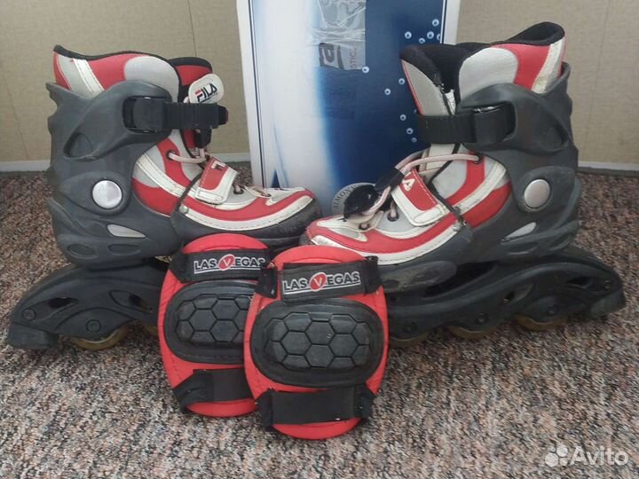 Роликовые коньки детские раздвижные