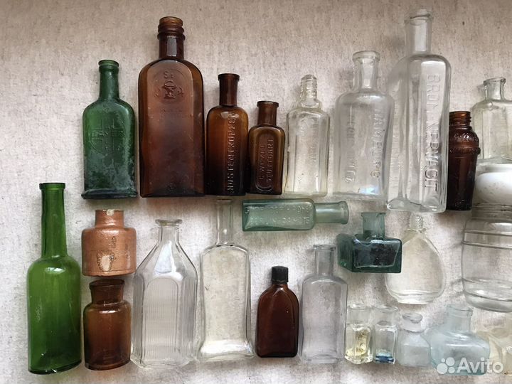 Бутылочки бутылки Кенигсберг раскопки Германия