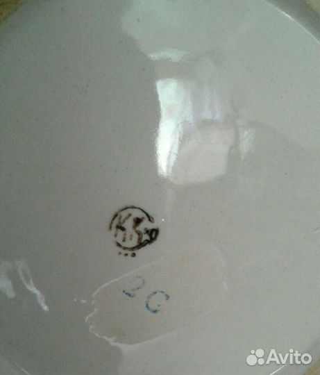 Большой доливной чайник и заварочный, СССР