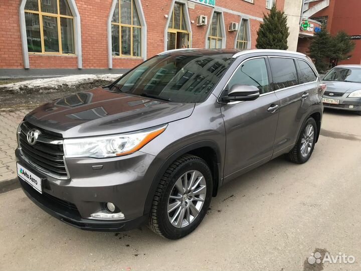 Toyota Highlander 3.5 AT, 2014, 97 500 км
