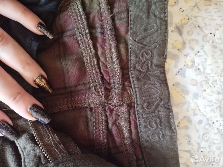 Юбка плотный denim нереальная