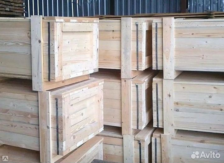 Ящик деревянный, транспортировочная тара