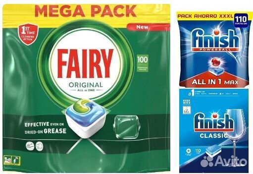 Фэри. Таблетки. Гели. Порошки. Скандинавия