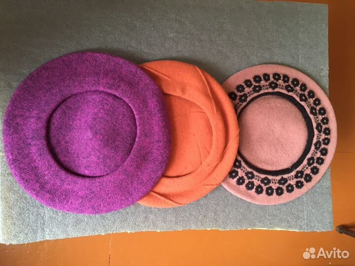 Шляпки, береты, шапки