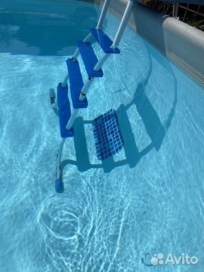 Каркасный бассейн интекс бу размер 3/5 метр