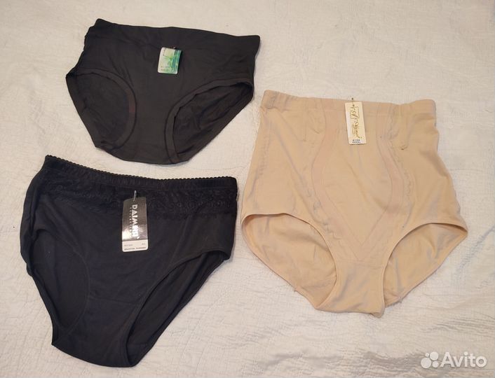 Трусы обычные и утягивающие 50-52